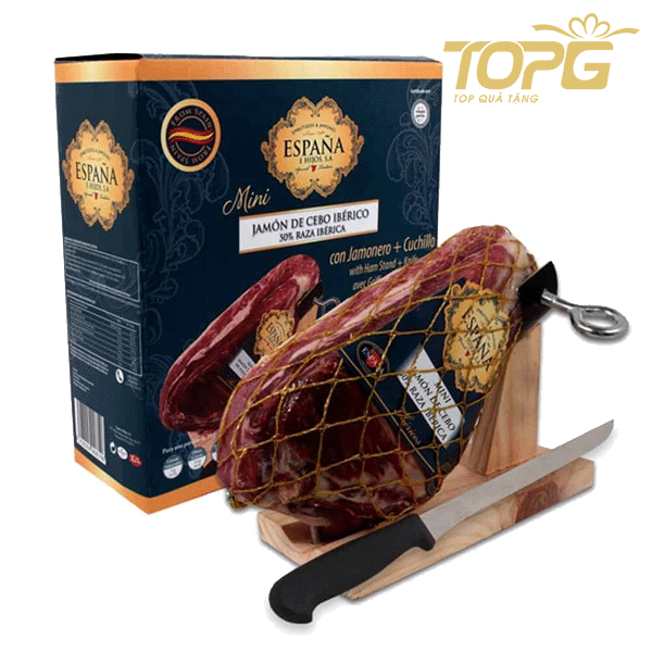 Đùi Heo Muối Mini Jamon Iberico 1kg