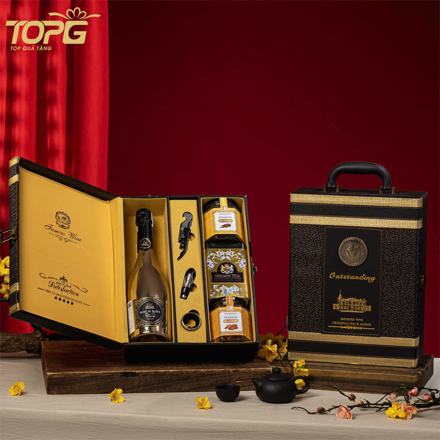 Hộp quà tặng QT10 4 hop qua tang qt10