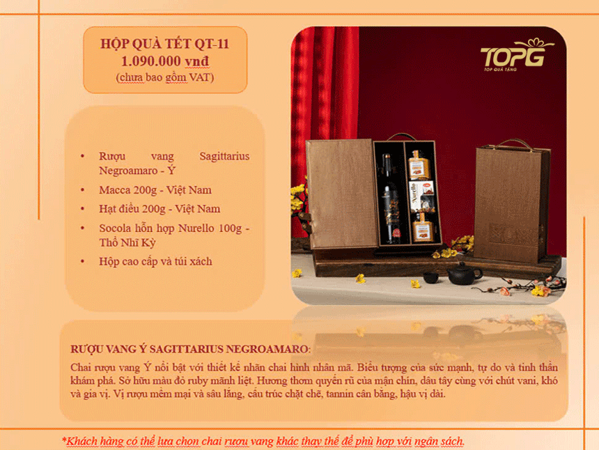 Hộp quà tặng QT11 5 Catalogue hộp quà tặng QT11