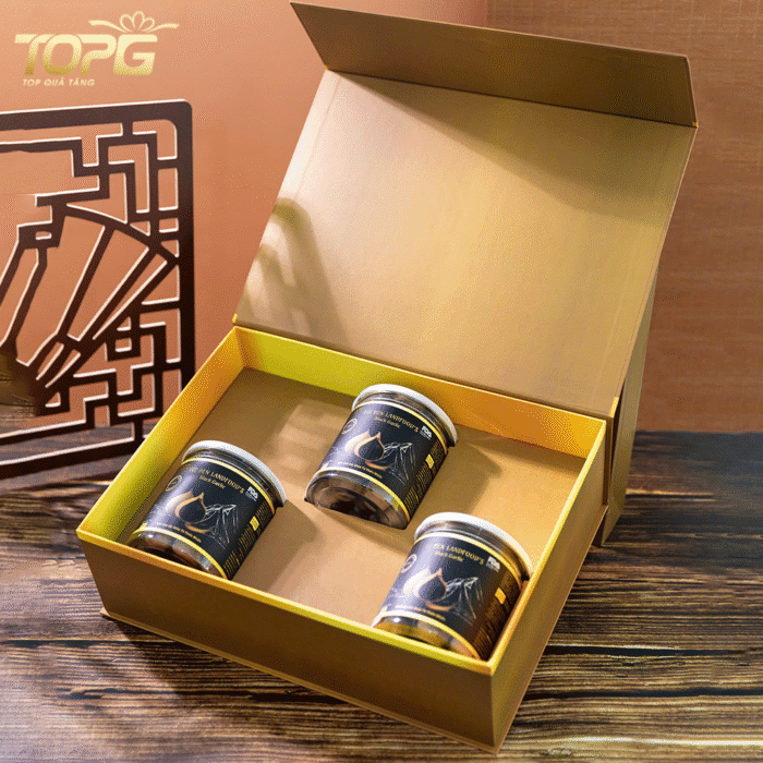 Set quà 3 hộp tỏi đen 200Gram