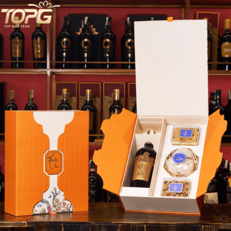 Hộp quà tặng Tết Bính Ngọ 2026 - QT24.3 4 Hộp quà tặng QT24.3
