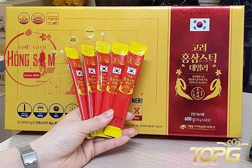 Nước Hồng Sâm Stick Daily 3 Nước Hồng Sâm Stick Daily